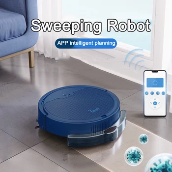 BowAI 3 In 1 Smart Sweeping Robot Home Mini Sweeper Sweeping and Vacuuming Wireless Vacuum Cleaner Sweeping Robots For Home Use 1