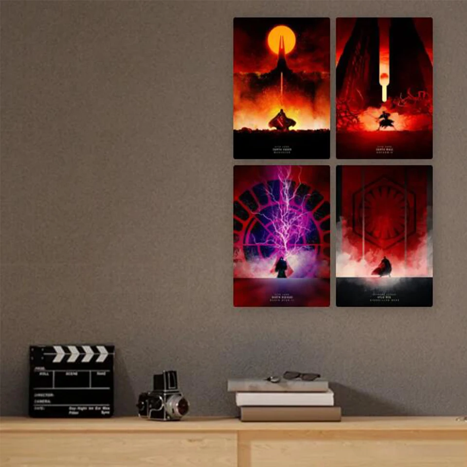Star-Wars Darth Vader With Red Lightsaber Diamond Art Painting Science  Fantasy Evil Master Cross Stitch Complete Kits Decor