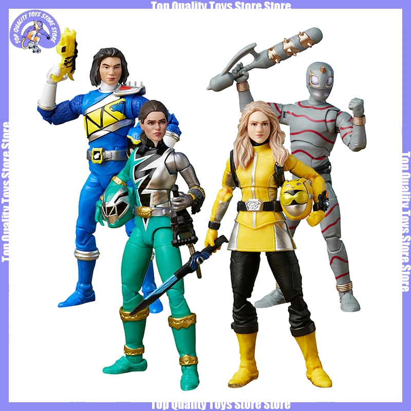 

Original Power Rangers Power Collection Zord S.P.D. Yellow Ranger Blue Ranger F5177 Wild Force Putrid Fantastic Decor Toys