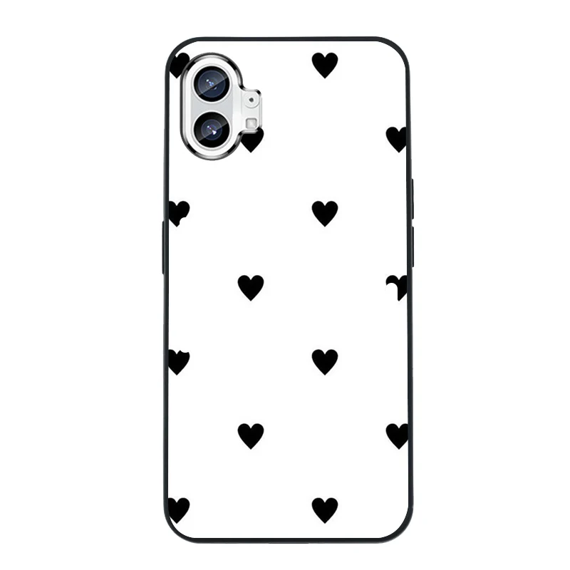 Sleek Black Silicone Bumper Phone Case Cover