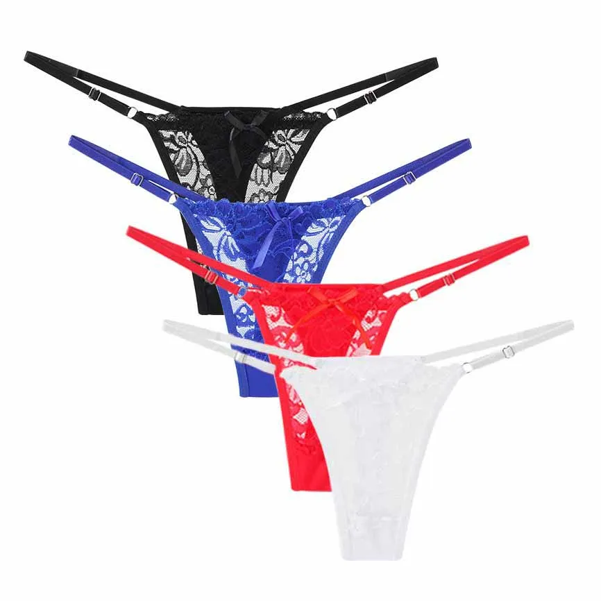 NHNKB Biancheria intima sexy da donna con cinturino in pizzo jacquard, a tre punti, sexy, perizoma da donna, piccolo set di mutande da donna, Nero , L NHNKB Biancheria intima sexy da donna con cinturino in pizzo jacquard, a tre punti, sexy, perizoma da donna, piccolo set di mutande da donna, Nero , L