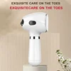 Portable Electric Foot Grinder Heel Exfoliation Pedicure Tool Peel Callus Remover 3 Speed Exfoliator Foot Dead Skin Removal 1