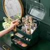 Preppy Skincare Organizers Makeup Organizer Holder Cosmetic Storage Box Display Case 3 Tiers 6