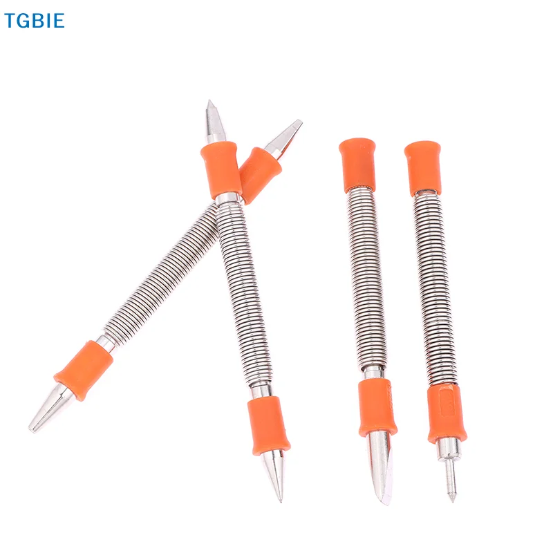 Spring-Loaded Nail Punch & Chisel Rivet Removal Tool Kit