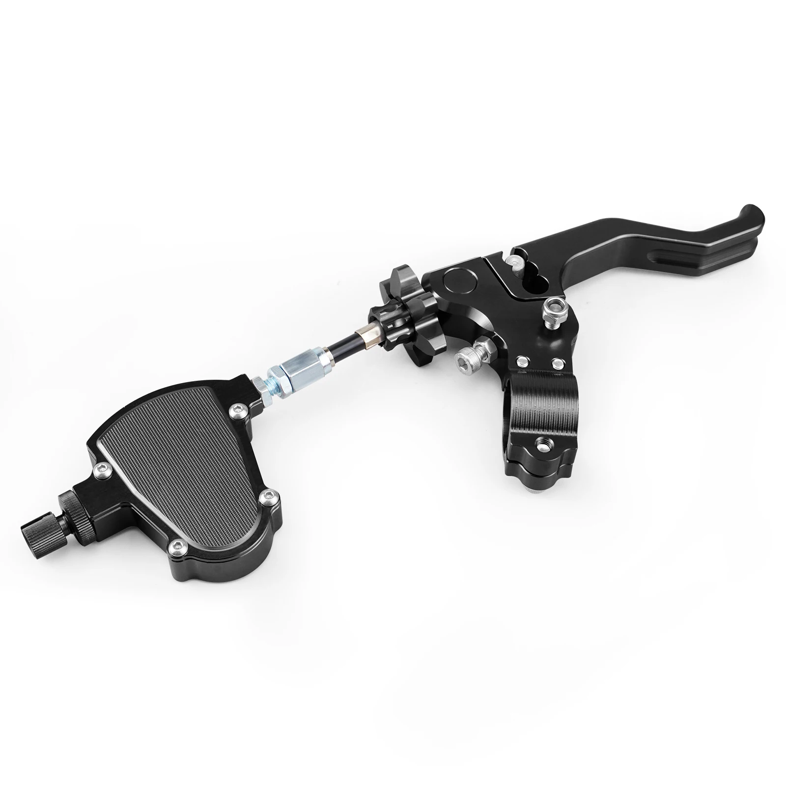 Für Kawasaki KX 65 80 85 125 250 250F 450F KXF 250 450 KDX KLX 125 250 CNC Short Stunt Kupplungshebel Easy Pull Cable System Kit – Detail 8