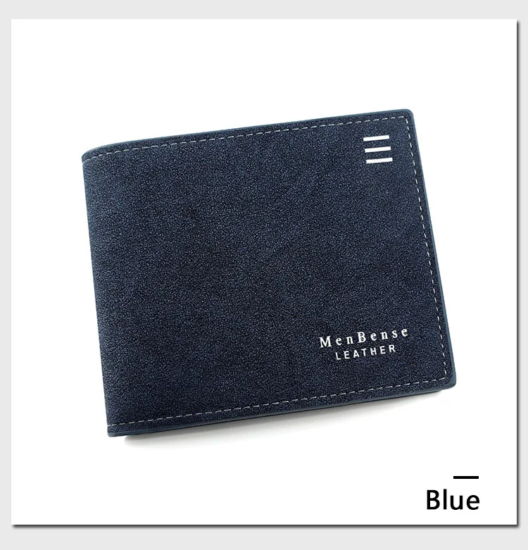 Neue Kurze Männer Brieftaschen Karte Halter Klassische Männliche Brieftasche Mit Münzfach Zipper Mode Matt Schlanke männer Geldbörsen – Detail 10