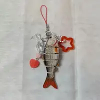 Acrylic Handmade Fish Keychain Simulated Phone Charm Fish Star Pendant Exquisite Pentagram Fish Phone Lanyard Gifts for Friend 3