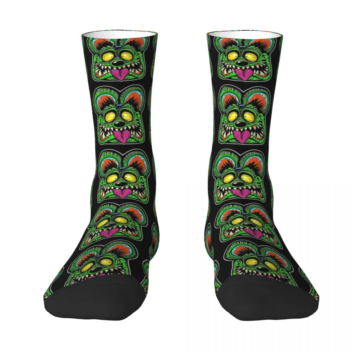 Tales Of The Rat Fink Scrm-Rat Uomo Donna Calzini Ciclismo Novità Primavera Estate Autunno Inverno Calze Regalo