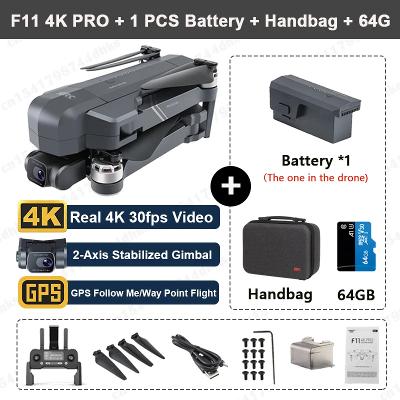 F11 4K 1B Bag 64G