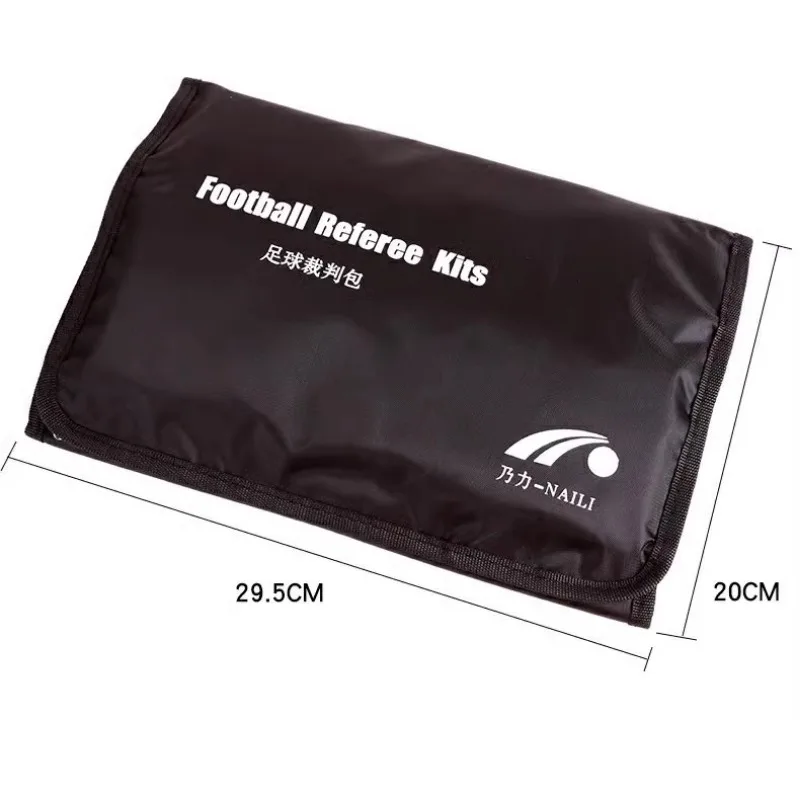 Football Referee Bag Soccer Wallet Storage Bag Zipper Accessories