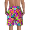 Men Board Shorts Classic Awful 90's Neon Cute Hawaii Swim Trunks Comfortable Running Surf Hot Sale Plus Size Beach Short Pants 4