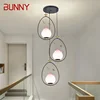 BUNNY Contemporary LED Pendant Lamp Modern Art Dining Room Bedroom Study Bar Hotel Villa Cafe Home Corridor Chandelier 1