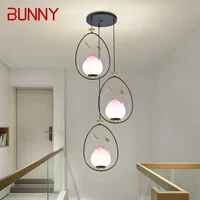 BUNNY Contemporary LED Pendant Lamp Modern Art Dining Room Bedroom Study Bar Hotel Villa Cafe Home Corridor Chandelier 1