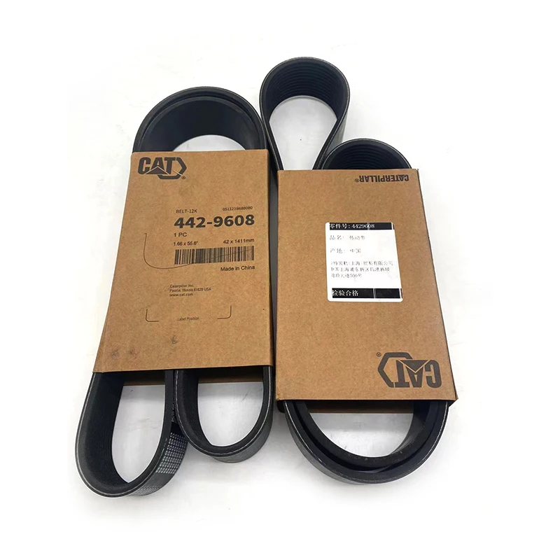 

XOJOX Excavator Parts For 4429608 3485783 2941781 1834494 Excavator Fan Belt Engine Belt Cat336 Cat320 442-9608 348-5783