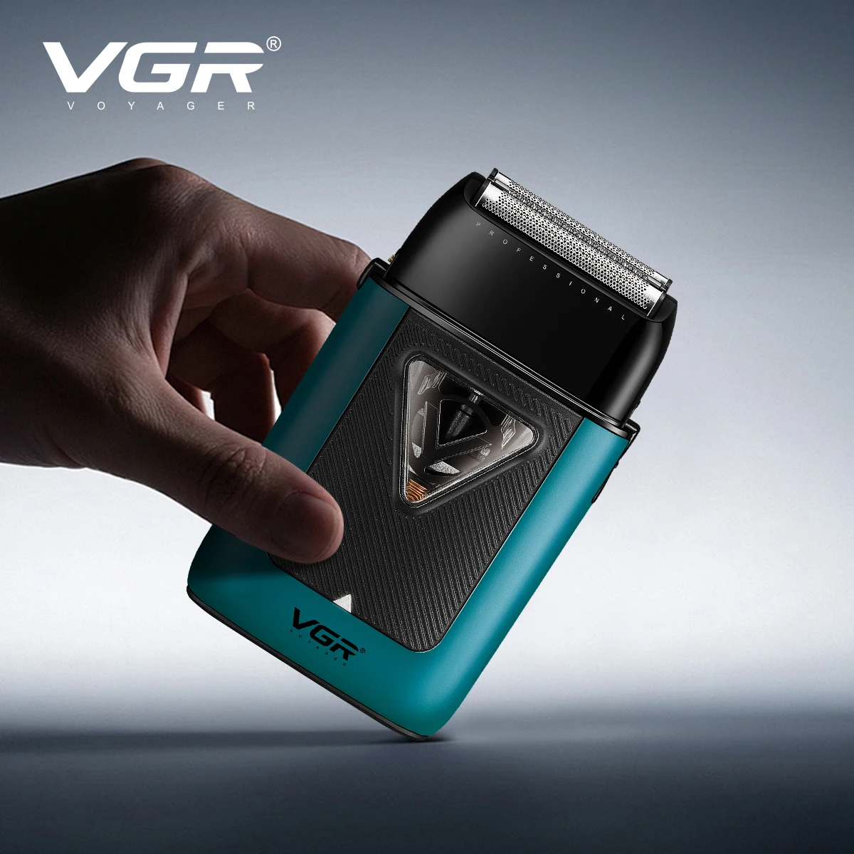 자기 부상 기술이 적용된 VGR 고급 남성용 전기 면도기, 8000 RPM 딥 헤어 트리머가 장착된 가정용 면도기 V-035S