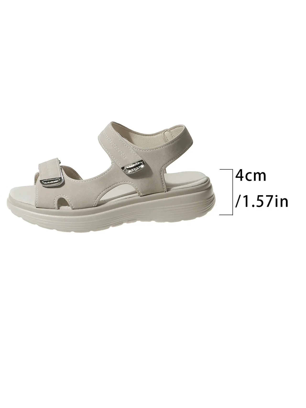 Owlkay Cloud Premium Leather Women Sandals