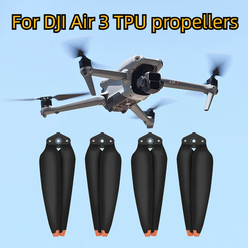 

Аксессуары БПЛА для DJI AIR 3 ТПУ пропеллер MAVIC AIR3 БПЛА 8747F аксессуары для лезвий