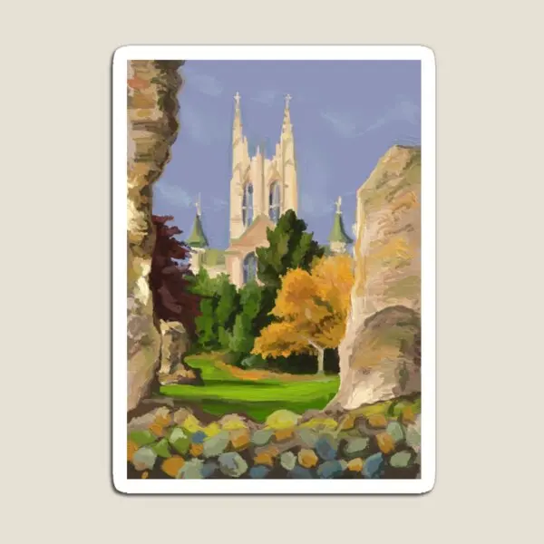 

Магнитный Декор Bury St Edmunds Abbey, магнитные наклейки для детской дома, держатель холодильника, Забавная детская игрушка