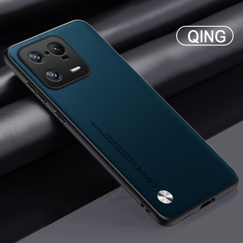 Premium Shockproof TPU Leather Case - Pure Color Cover