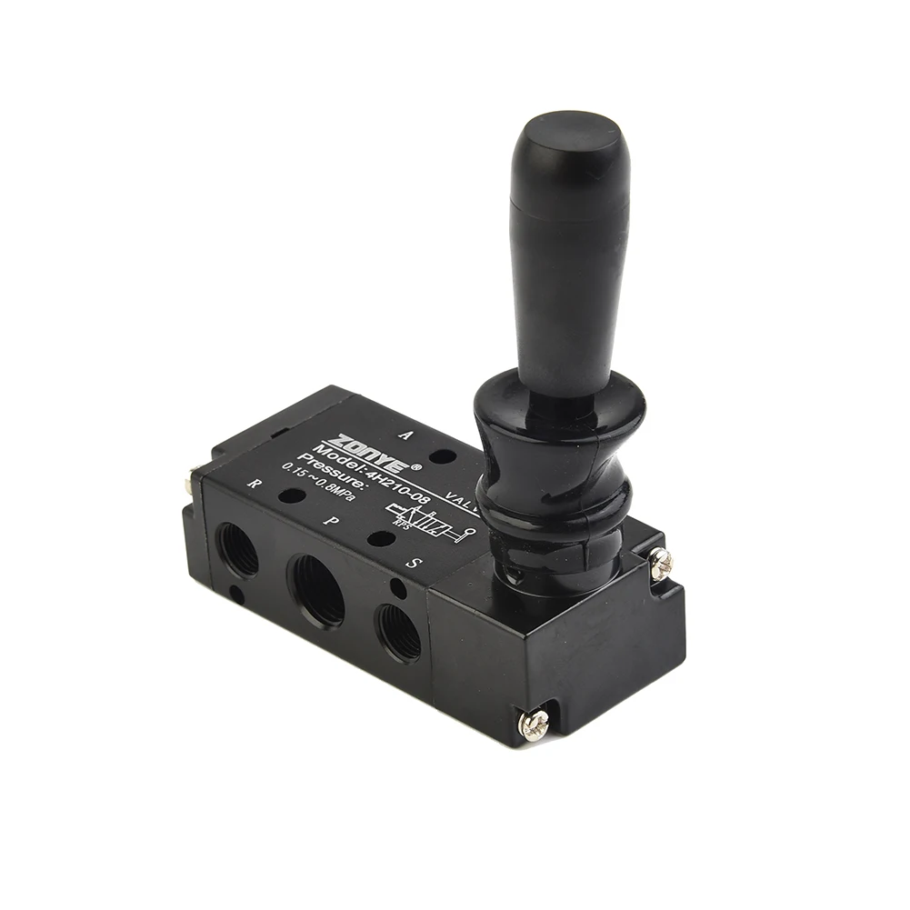 

1/4\\\\\\\" Port Hand Air Valve Pull Lever 4H210-08 5 Port 2 Position Valve 1/4Inch PT Control Durable And Practical