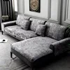 Silky Velvet Leather Sofa Covers warm Towel Couch Cover Full Coverage Universal Winter Plush Non-slip Sofa Cover 1