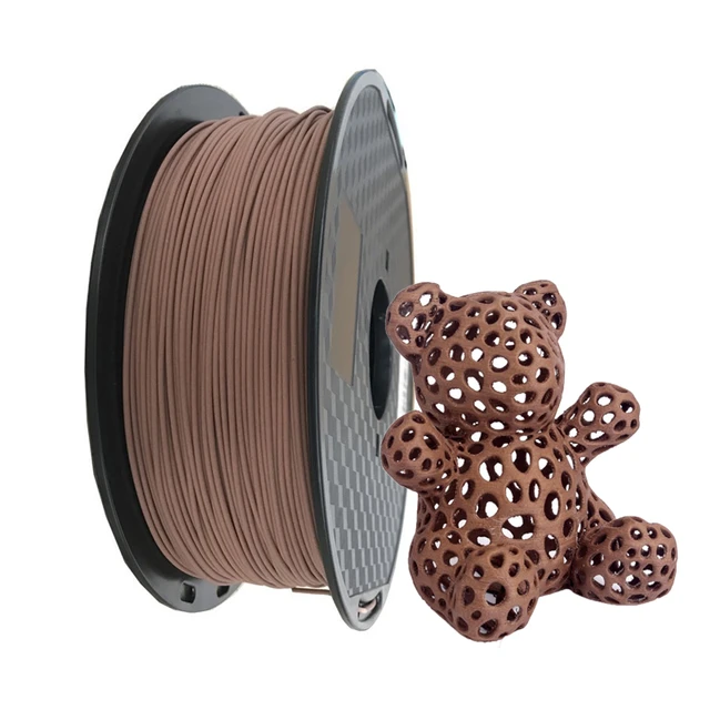 Filament imprimante 3D,Filament bois d'acajou pour imprimante 3D