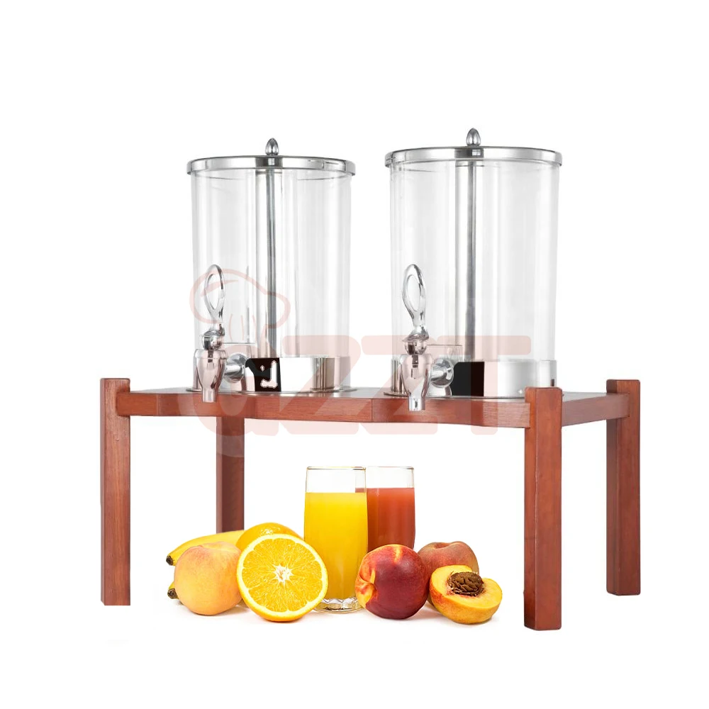 Customizid Party Luxury Double Single Juice Drink Beverage Catering Acrylic Plastic Container Dispenser Machine