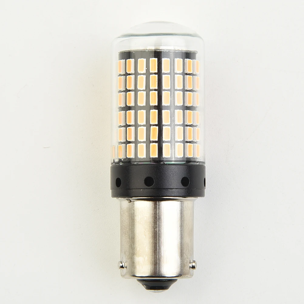 PY21W 5009 BAU15S 7507 Led-lampen Led CanBus Lampe Für Blinker Licht Reverse Rücklicht Bernstein Blinker 144SMD Vollständig Dekodiert – Detail 2