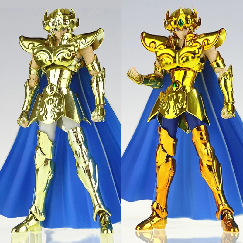 

CS Model Saint Seiya Myth Cloth EX Leo/Lion Aiolia 24K With Phoenix Ikki Head 2.0 Gold Knights of the Zodiac Action Figure