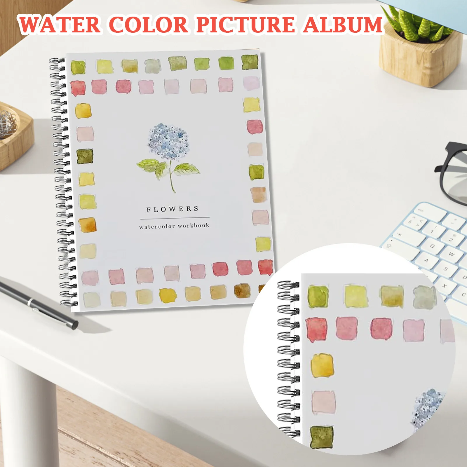 Watercolor Workbooks Beginner Friendly Birds Coloring Book Art Crafts Painting Supplies Water Color Book For Kids Adult Painting 2