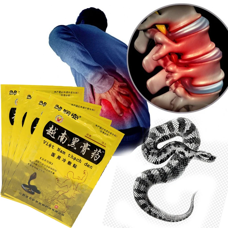 

80 шт. Вьетнамский черный бальзам для трав обезболивающие наклейки обезболивающие Пластыри для ревматоидного артрита шеи/мусчел Painkiller штукатурка