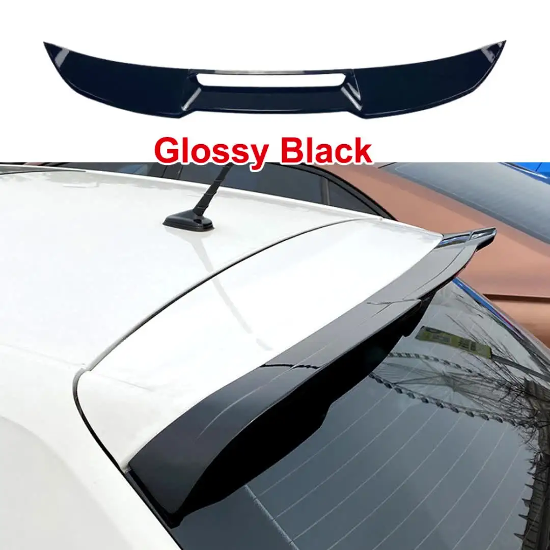Spoiler Posteriore In ABS Per VW Golf MK6 – Stile GTI R Line, Kit Da 2 Pezzi, Nero Lucido, Riduce La Resistenza Dell'aria