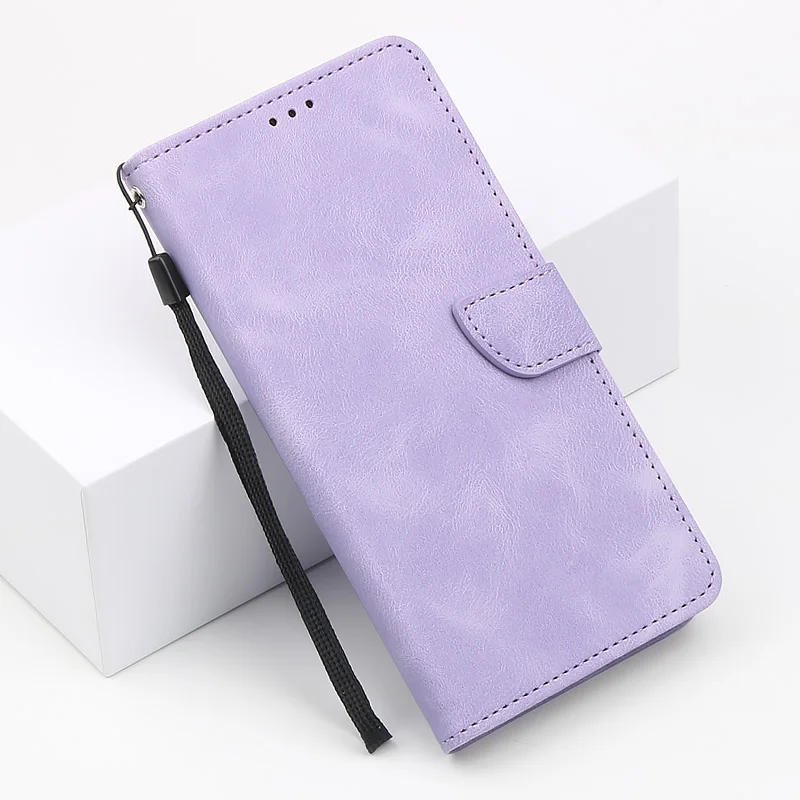 Luxury Leather Flip Phone Case with Wallet Cover