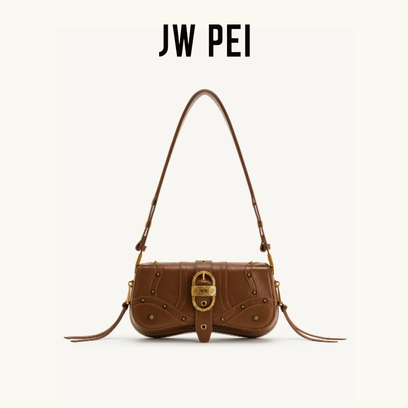 JW PEI Pudding Bag Fashionable New Women's Law Stick Crossbody Underarm Bag Large Capacity Shoulder Bag