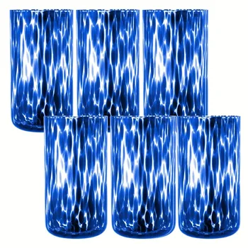 6-Pack Tortoise Blue Glasses 1