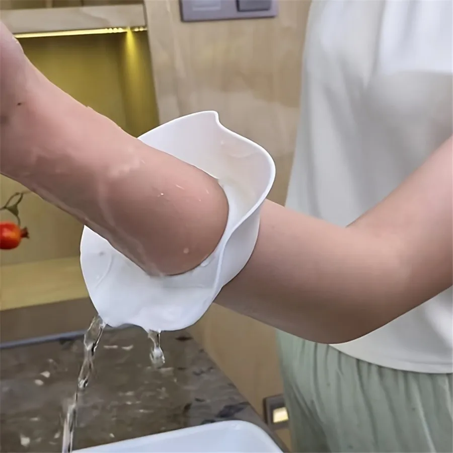 2pcs Wristbands for Women Waterproof Silicone - Splash Proof, Easy to Clean, Reusable Face Washing Accessory