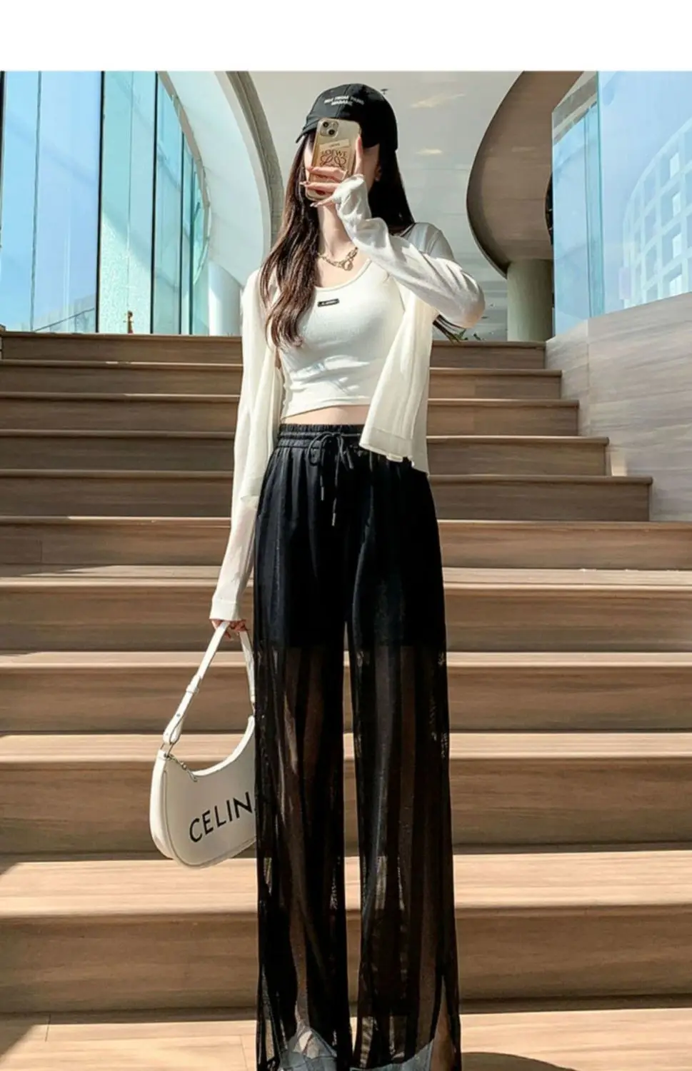 BEENLE Women's Pants Summer 2022 Spring Loose Wide-leg Pants High Waist All-match Solid Oversized Casual Korean Fashion Trouser