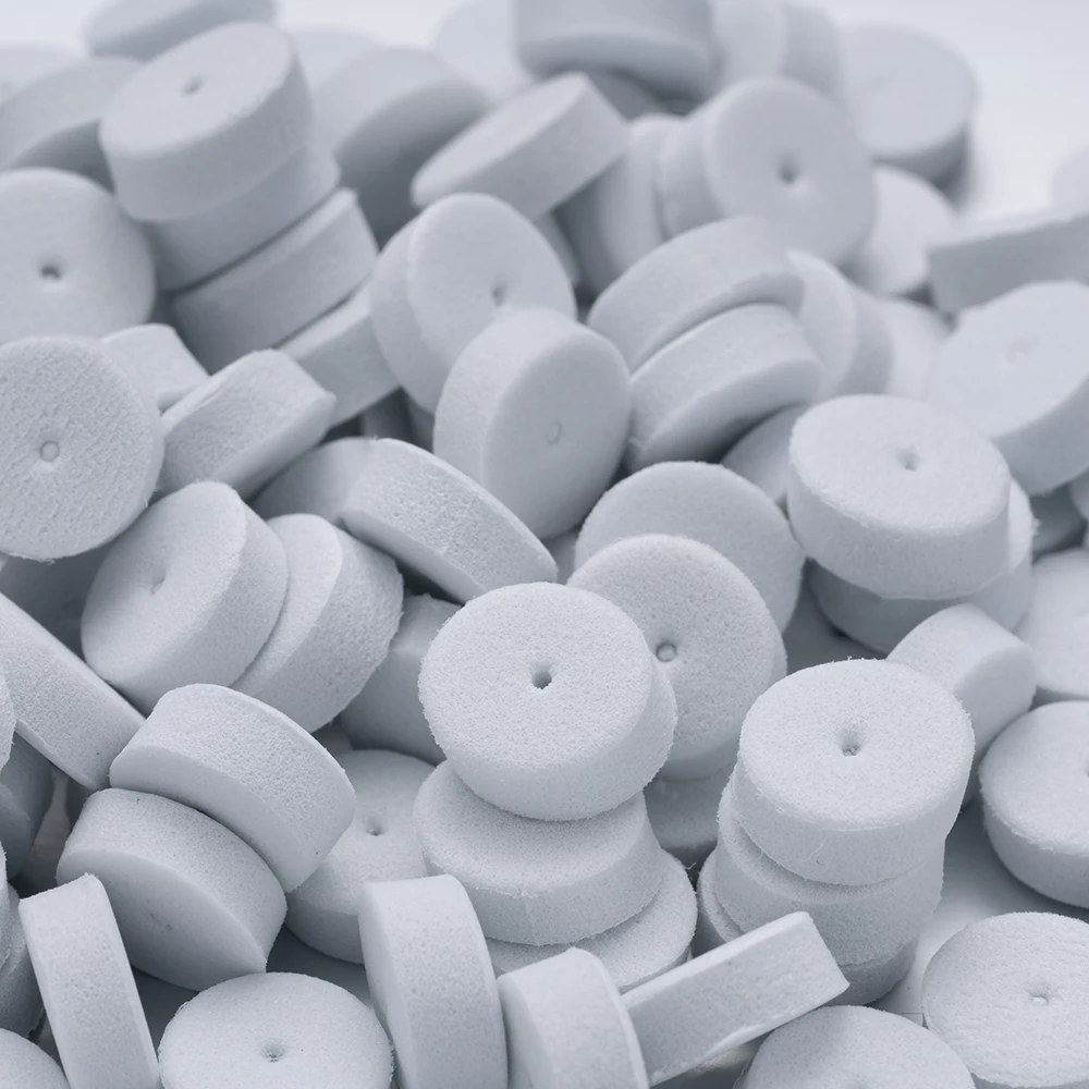 500 stücke Schaum stabilisieren Ohrringe Disc Pads für Ohrring Rücken Stopper Ohrläppchen Unterstützung Patches Matte Schmuck Verpackung Zubehör – Detail 4