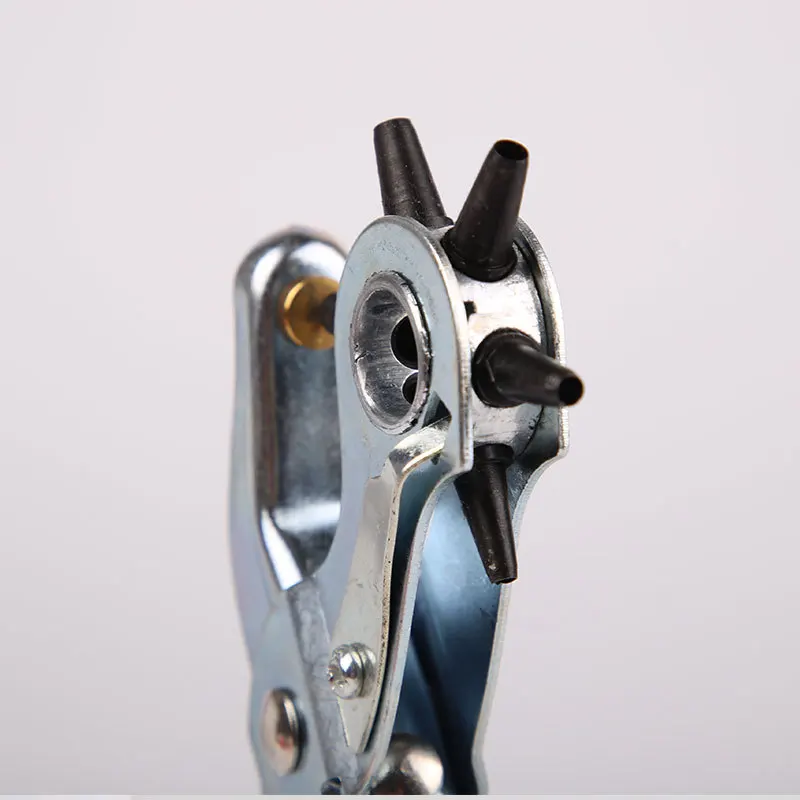 KRABALL Leather Hole Punch Tools Multifunctional Carbon Steel Belt Puncher Punching Tool Belt Hole Puncher Leather Crafts Tool