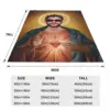 Saint Bad Bunny Blankets Flannel All Season Portable Super Soft Throw Blankets for Bedding Outdoor Rug Piece 6