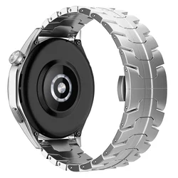 Cinturino in Acciaio Inossidabile di Lusso, Design Senza Interruzioni, Larghezza 22MM