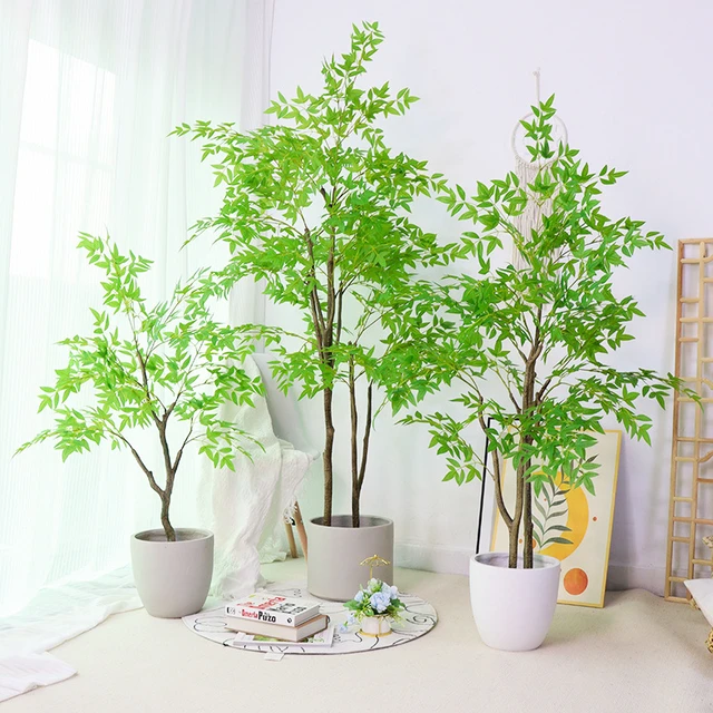 Planta De Olivo Artificial, Bonsái Artificial En Maceta Para Interiores,  Decoración De Oficina Y Jardín Del Hogar - Plantas Artificiales - AliExpress