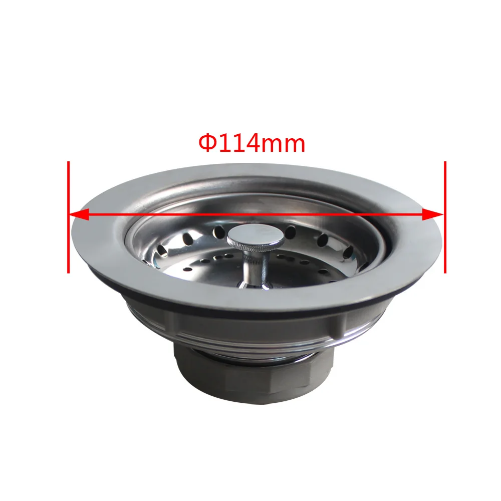 

Talea Kitchen Sink Strainer 114MM Drain Pipe 38MM