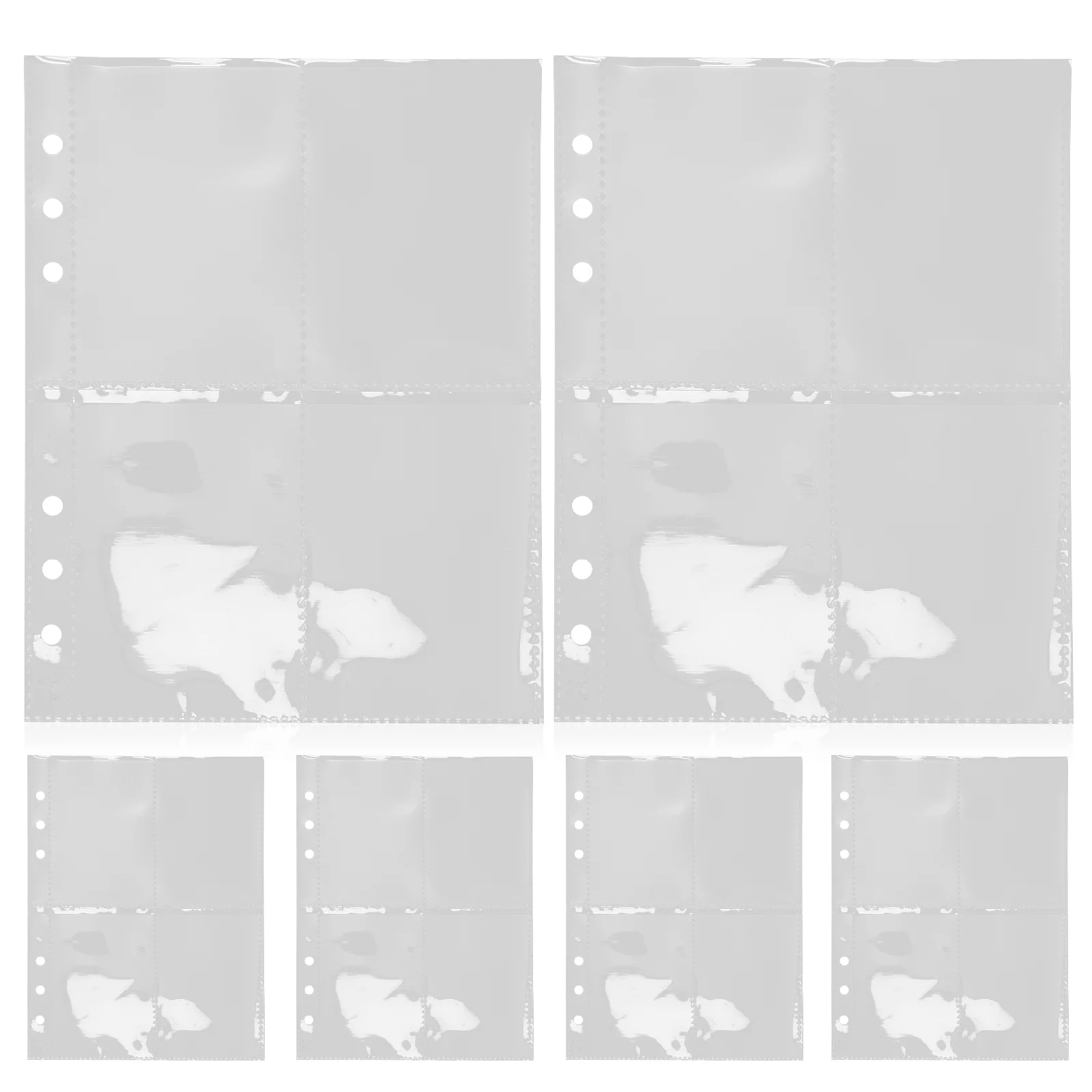 

Прозрачная Обложка для фотокарточек A5, 3 набора