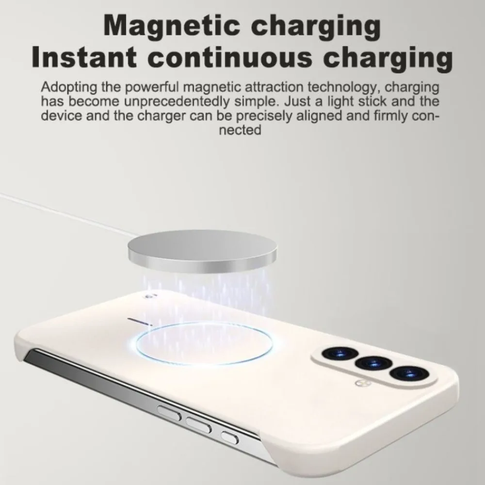 Ultrathin Framel Matte Phone Case with Magsafe Compatibility