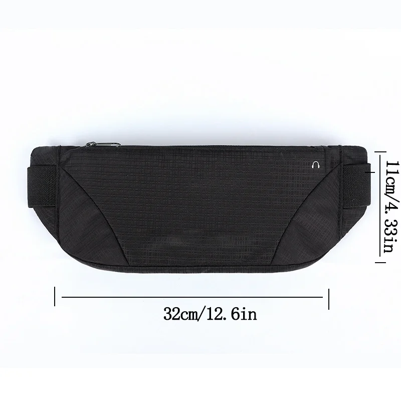 Fashion Minimalist Unisex Waist Packs Nylon Waterproof Crossbody Bag For Running Chest Bag
