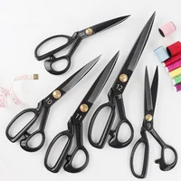 Professional High Quality Tailor Scissors Vintage Manganese Steel Fabric Leather Cutter Craft Scissors Sewing Accessories 2