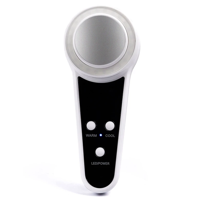 

Skin Massager Hot Cold Hammer，Facial LED Photon Therapy Beauty Device Skin Lifting Tightening Anti Wrinkle Compress Massager