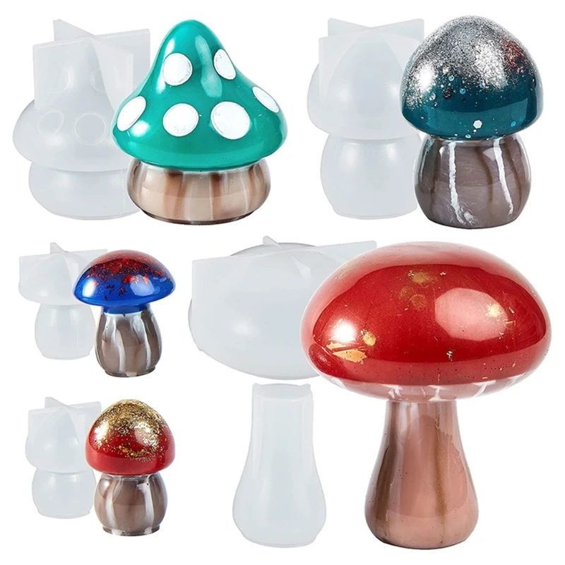 Stampi per candele in Silicone a vortice geometrico stampo in resina per vaso a