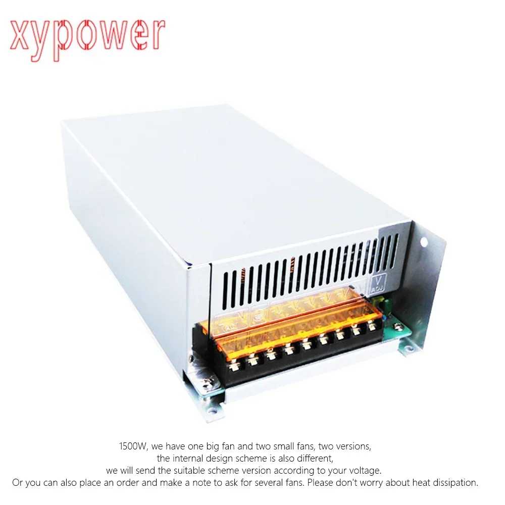 XY DC 24V 60A 1500W 전원 공급 장치 55A 50A 45A 40A 35A 30A 25A/충전/모터용 900W 800W/12V 36V 48V 60V 72V 90V/110-220V